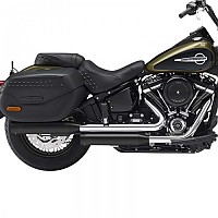[해외]KESSTECH 슬립온 머플러 ESE 2-2 Harley Davidson FLHC 1750 ABS 소프트ail Heritage Classic 107 Ref:182-2112-765 9140124226 Black