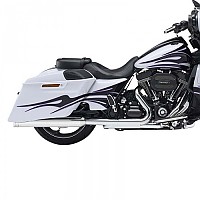 [해외]KESSTECH 슬립온 머플러 ESE 2-2 Harley Davidson FLHRXS 1868 ABS 로드 King Special 114 Ref:171-1442-749 9140124236 Chrome