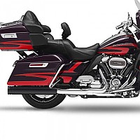 [해외]KESSTECH ESE 2-2 Harley Davidson FLHRXS 1868 ABS 로드 King Special 114 Ref:211-1442-769 슬립온 머플러 9140124239 Black