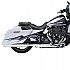 [해외]KESSTECH 슬립온 머플러 ESE 2-2 Harley Davidson FLHXSE 1923 ABS Street Glide CVO 117 Ref:181-1442-749 9140124246 Chrome