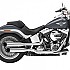 [해외]KESSTECH 슬립온 머플러 ESE 2-2 Harley Davidson FLS 1690 소프트ail Slim Ref:170-2122-719 9140124250 Chrome