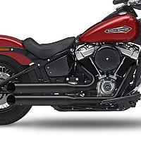 [해외]KESSTECH 슬립온 머플러 ESE 2-2 Harley Davidson FLSL 1750 ABS 소프트ail Slim 107 Ref:210-5109-759 9140124257 Black