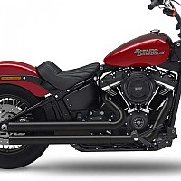 [해외]KESSTECH 슬립온 머플러 ESE 2-2 Harley Davidson FXBB 1750 ABS 소프트ail Street Bob 107 Ref:181-5104-765 9140124262 Black