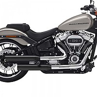 [해외]KESSTECH 슬립온 머플러 ESE 2-2 Harley Davidson FXBRS 1868 ABS 소프트ail Breakout 114 Ref:211-2122-765 9140124269 Black