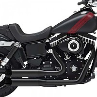 [해외]KESSTECH 슬립온 머플러 ESE 2-2 Harley Davidson FXDB 1690 Dyna Street Bob Ref:170-5139-759 9140124271 Black