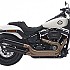 [해외]KESSTECH 슬립온 머플러 ESE 2-2 Harley Davidson FXFB 1750 ABS 소프트ail Fat Bob 107 Ref:182-2132-765 9140124272 Black