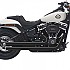 [해외]KESSTECH 슬립온 머플러 ESE 2-2 Harley Davidson FXFBS 1868 ABS 소프트ail Fat Bob 114 Ref:185-5104-765 9140124276 Black