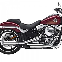 [해외]KESSTECH 슬립온 머플러 ESE 2-2 Harley Davidson FXSB 1690 ABS Breakout Ref:170-2112-715 9140124284 Chrome
