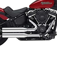 [해외]KESSTECH 슬립온 머플러 ESE 2-2 Harley Davidson FXST 1750 소프트ail Standard Ref:211-5109-745 9140124288 Chrome