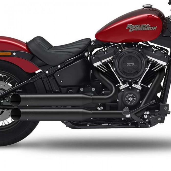 [해외]KESSTECH 슬립온 머플러 ESE 2-2 Harley Davidson FXST 1750 소프트ail Standard Ref:211-5109-759 9140124289 Black