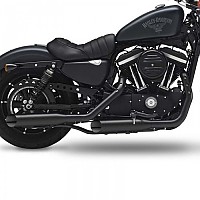 [해외]KESSTECH ESE 2-2 Harley Davidson XL 883 N Iron Ref:172-2352-769 슬립온 머플러 9140124296 Black