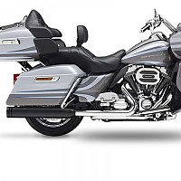 [해외]KESSTECH 슬립온 머플러 ESM2 2-2 Harley Davidson FLHRSE5 1800 ABS 로드 King CVO Ref:091-1442-769 9140124311 Black