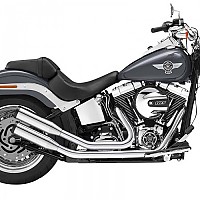 [해외]KESSTECH 슬립온 머플러 ESM2 2-2 Harley Davidson FLST 1450 Heritage 소프트ail Ref:084-5106-737 9140124313
