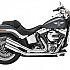 [해외]KESSTECH 슬립온 머플러 ESM2 2-2 Harley Davidson FLST 1450 Heritage 소프트ail Ref:084-5106-737 9140124313