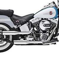 [해외]KESSTECH ESM2 2-2 Harley Davidson FLST 1450 Heritage 소프트ail Ref:084-5107-737 슬립온 머플러 9140124314