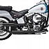 [해외]KESSTECH 슬립온 머플러 ESM2 2-2 Harley Davidson FLSTC 1584 Heritage 소프트ail Classic Ref:085-5107-757 9140124326 Black