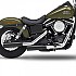 [해외]KESSTECH 슬립온 머플러 ESM2 2-2 Harley Davidson FXDI 1450 EFI Dyna Super Glide Ref:2132-765-6 9140124350 Black