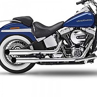 [해외]KESSTECH 슬립온 머플러 ESM2 2-2 Harley Davidson FXSTD 1450 소프트ail Deuce Ref:2172-719 9140124353 Chrome