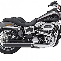 [해외]KESSTECH 슬립온 머플러 ESM3 2-1 Harley Davidson FLD 1690 Dyna Switchback Ref:120-1449-769 9140124359 Black