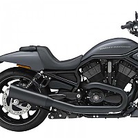 [해외]KESSTECH 슬립온 머플러 ESM3 2-1 Harley Davidson VRSCDX 1250 Night Rod Special Ref:121-6867-741 9140124365 Black