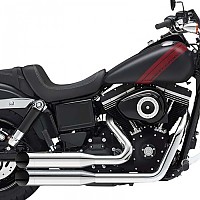 [해외]KESSTECH 슬립온 머플러 ESM3 2-2 Harley Davidson FLD 1690 Dyna Switchback Ref:120-5139-749 9140124366 Chrome