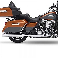 [해외]KESSTECH ESM3 2-2 Harley Davidson FLHR 1690 ABS 로드 King Ref:140-1442-749 슬립온 머플러 9140124368 Chrome
