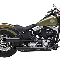 [해외]KESSTECH ESM3 2-2 Harley Davidson FLS 1690 소프트ail Slim Ref:120-5107-759 슬립온 머플러 9140124376 Black
