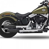 [해외]KESSTECH ESM3 2-2 Harley Davidson FLSS 1800 ABS 소프트ail Slim S Ref:161-2172-769 슬립온 머플러 9140124382 Black
