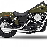 [해외]KESSTECH 슬립온 머플러 ESM3 2-2 Harley Davidson FXDB 1690 Dyna Street Bob Ref:130-2132-715 9140124389 Chrome