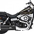 [해외]KESSTECH 슬립온 머플러 ESM3 2-2 Harley Davidson FXDF 1584 Dyna Fat Bob Ref:083-2132-765 9140124393 Black