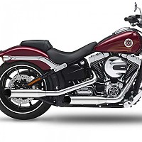 [해외]KESSTECH 슬립온 머플러 ESM3 2-2 Harley Davidson FXSB 1690 Breakout Ref:120-2112-719 9140124396 Chrome