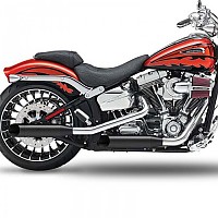 [해외]KESSTECH ESM3 2-2 Harley Davidson FXSBSE 1800 ABS Breakout CVO Ref:131-2112-769 슬립온 머플러 9140124401 Black