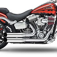 [해외]KESSTECH ESM3 2-2 Harley Davidson FXSBSE 1800 ABS Breakout CVO Ref:131-5109-749 슬립온 머플러 9140124402 Chrome