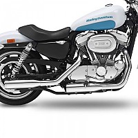 [해외]KESSTECH ESM3 2-2 Harley Davidson XL 1200 T Super Low Ref:140-2352-715E33 슬립온 머플러 9140124412 Chrome