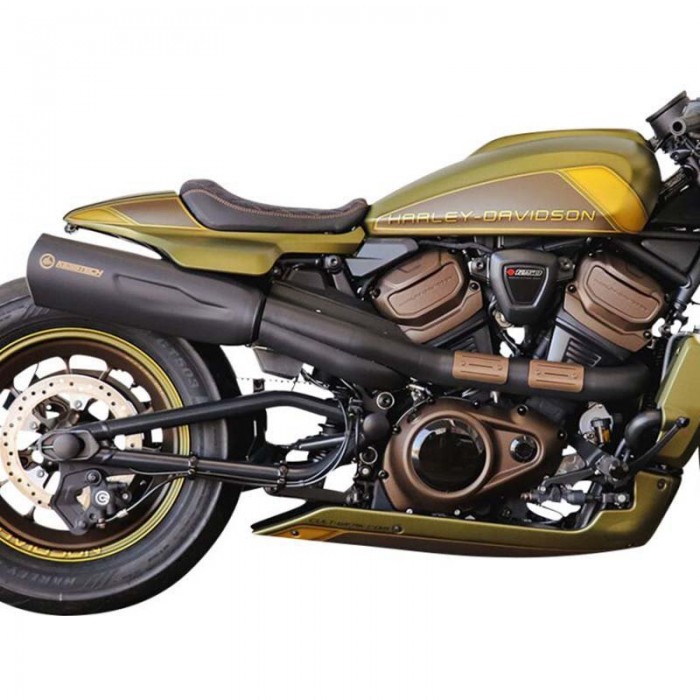 [해외]KESSTECH 풀 ESE Harley Davidson RH 1250 S ABS Sportster S Ref:210-5952-761 전체 라인 시스템 9140124416 Black