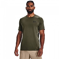 [해외]언더아머 HG Armour Fitted 반팔 티셔츠 7140046661 Marine OD Green 390 / Black 001
