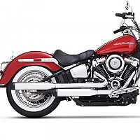 [해외]RINEHART 슬립온 머플러 3.5´´ Harley Davidson FLDE 1750 ABS 소프트ail Deluxe 107 Ref:500-1210 9140124483 Black / Chrome