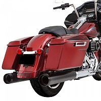 [해외]RINEHART 슬립온 머플러 4.5´´ DBX45 Tradition Harley Davidson FLHR 1750 로드 King 107 Ref:500-0186 9140124511 Black