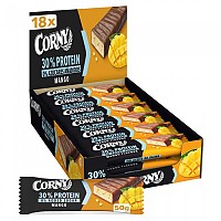 [해외]CORNY 박스 단백질 바와 맛있는 망고 Chocolate 30% 단백질 그리고 아니요 추가됨 설탕 50g 18 단위 14140218939 Multicolor