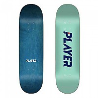[해외]PLAYER 스케이트보드 데크 로고 8.38´´ 14139737246 Light Blue / Grey