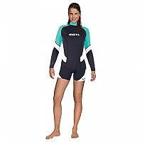 [해외]마레스 긴팔 티셔츠 여성 Rash Guard Trilastic She Dives 14136459006 Black / Green / White