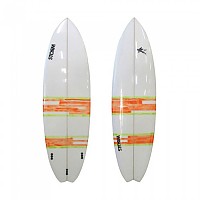 [해외]STORM BLADE 서핑보드 Flying Fish Swallow Tail D4 6´6´´ 14138783531 White / Orange / Yellow