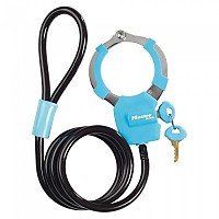 [해외]MASTER LOCK 자물쇠 Cable 1140228522 Black / Blue