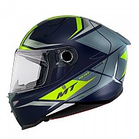 [해외]MT 헬멧s Revenge II S Hatax 풀페이스 헬멧 9139979829 Matt Black / Fluo Green