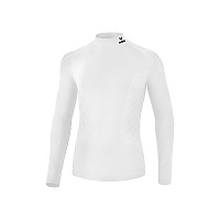 [해외]ERIMA Compression Athletic 긴팔 하이넥 티셔츠 3138487336 White