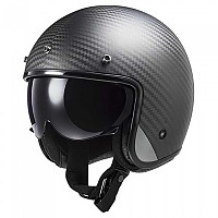 [해외]LS2 오픈 페이스 헬멧 OF601 Bob II 9140233901 Carbon