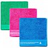 [해외]Benetton 수건 70x140 cm 3 단위 140224068 Blue / Pink / Green