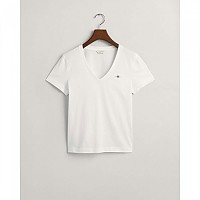[해외]간트 Reg Shield 반팔 V넥 티셔츠 140316671 White