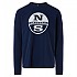 [해외]NORTH SAILS Graphic 긴팔 티셔츠 140218609 Navy Blue