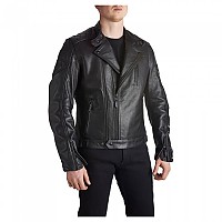 [해외]PANDO MOTO Twin Leather 자켓 9140283925 Black